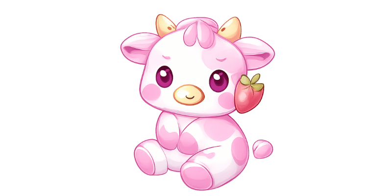 Pink Cow Plush